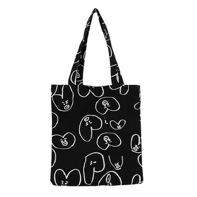 KPOP BTS Bangtan Boys Cartoon Printing Shoulder Canvas Bag Large Capacity Dual-use Student Handbag Shoulder Bag ARMY Hot Gift
KPOP BTS Bangtan Boys Cartoon Printing Shoulder Canvas Bag Large Capacity Dual-use Student Handbag Shoulder Bag ARMY Hot Gift