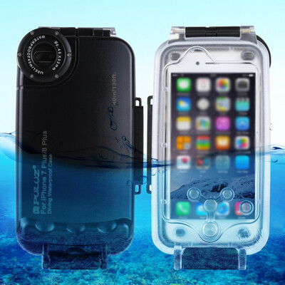 PULUZ for iPhone X & 40m130ft Waterproof Diving Housing Case for Surfing Swimming Photo Video Taking Underwater Cover White
PULUZ for iPhone X & 40m130ft Waterproof Diving Housing Case for Surfing Swimming Photo Video Taking Underwater Cover White