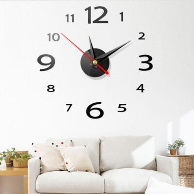 3D DIY Wall Clock Home Modern Decoration Crystal Mirror Vinyl Art Sticker Decals
3D DIY Wall Clock Home Modern Decoration Crystal Mirror Vinyl Art Sticker Decals