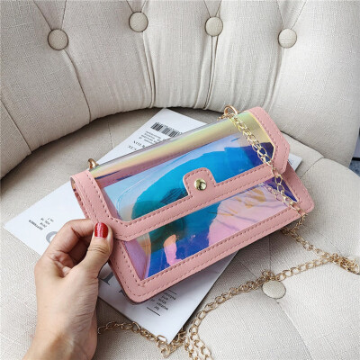 Tailored Womens Fashion Jelly Transparent Bag Shoulder Bag Coin Purse Small Square Bag
Tailored Womens Fashion Jelly Transparent Bag Shoulder Bag Coin Purse Small Square Bag