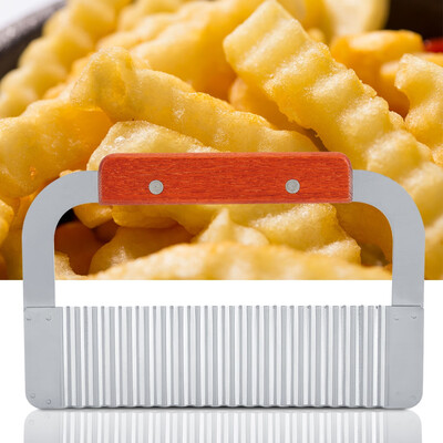 Greensen Stainless Steel Potato Wavy Edged Knife Noodles Wavy Crinkle Cutting Tool Crinkle Cut Knife Wavy Crinkle Cutting
Greensen Stainless Steel Potato Wavy Edged Knife Noodles Wavy Crinkle Cutting Tool Crinkle Cut Knife Wavy Crinkle Cutting