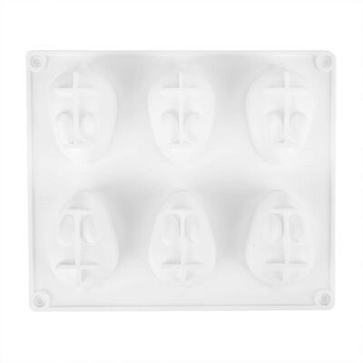 Greensen 6 Grid DIY Fondant Rabbit-shape Molds Food Grade Silicone Cake Chocolake Maker Cake Decor
Greensen 6 Grid DIY Fondant Rabbit-shape Molds Food Grade Silicone Cake Chocolake Maker Cake Decor