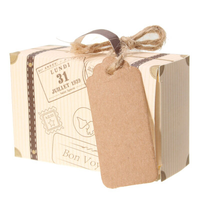FUNNYBUNNY 10Pcs Wedding Favor Mini Suitcase Gift Box Kraft Candy Boxes Party Supply New
FUNNYBUNNY 10Pcs Wedding Favor Mini Suitcase Gift Box Kraft Candy Boxes Party Supply New