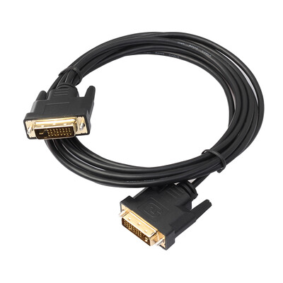 Digital Monitor DVI D to DVI-D Gold Male 241 Pin Dual Link TV Cable