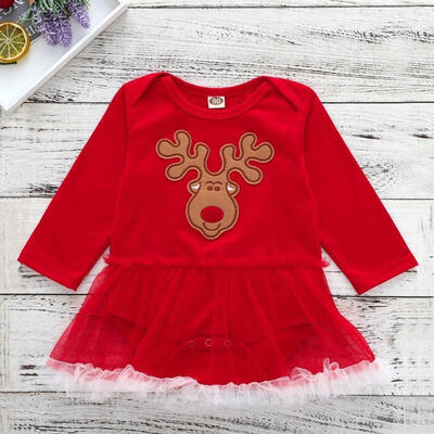 Cute Infant Kids Baby Girls Christmas Elk Romper Tutu Lace Dress 100 Cotton Clothes
Cute Infant Kids Baby Girls Christmas Elk Romper Tutu Lace Dress 100 Cotton Clothes