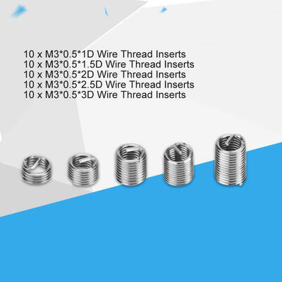 Greensen M3 Stainless Steel Wire Thread Insert Combination Tool Set Thread Repair Kit
Greensen M3 Stainless Steel Wire Thread Insert Combination Tool Set Thread Repair Kit