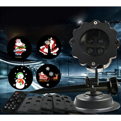 Animation Cartoon Christmas Pattern Laser Projection Light Lawn Lamp With Remote Control For Home Decoration - EU Plug
Animation Cartoon Christmas Pattern Laser Projection Light Lawn Lamp With Remote Control For Home Decoration - EU Plug