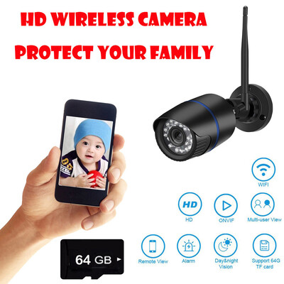 〖Follure〗HD720P Security Home Wireless WIFI IP Outdoor IR Night Vision Camera 64G TF Card
〖Follure〗HD720P Security Home Wireless WIFI IP Outdoor IR Night Vision Camera 64G TF Card
