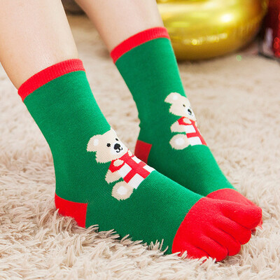 Gobestart Christmas Unisex Print Multicolor Toe Socks Five Finger Socks Cotton Funny Socks
Gobestart Christmas Unisex Print Multicolor Toe Socks Five Finger Socks Cotton Funny Socks