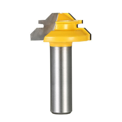 45° 12" Shank 1-38" Small Lock Miter Router Bit 12" Stock Max 38" Min Woodworking Cutter Tools for Floor Handmade Milling
45° 12" Shank 1-38" Small Lock Miter Router Bit 12" Stock Max 38" Min Woodworking Cutter Tools for Floor Handmade Milling