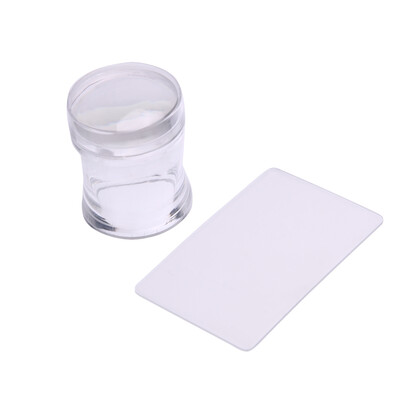 Nail Art Silica Gel Stamper 38cm Transparent Nail Art Stamper Print Tool