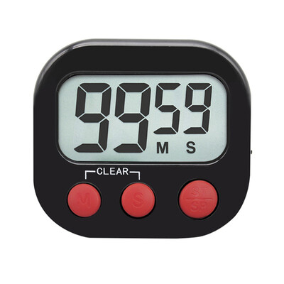 Large LCD Display Magnet Back Stand Loud Alarm Digital Kitchen Timer for Cooking Baking Sports Tools
Large LCD Display Magnet Back Stand Loud Alarm Digital Kitchen Timer for Cooking Baking Sports Tools