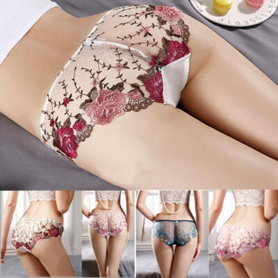 New Women Sexy Floral Lace Bikini Panty Panties Briefs Soft Thin Underwear Girls
New Women Sexy Floral Lace Bikini Panty Panties Briefs Soft Thin Underwear Girls
