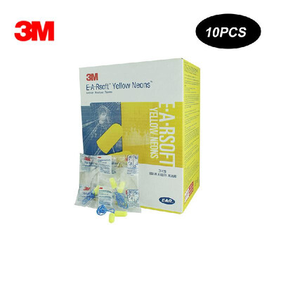 10Pcs 3M 311-1250 E-A-R Push-Ins Corded Noise Reduction Earplugs 33dB Highest NRR Comfortable Ear Plugs for Sleeping Snoring Work
10Pcs 3M 311-1250 E-A-R Push-Ins Corded Noise Reduction Earplugs 33dB Highest NRR Comfortable Ear Plugs for Sleeping Snoring Work