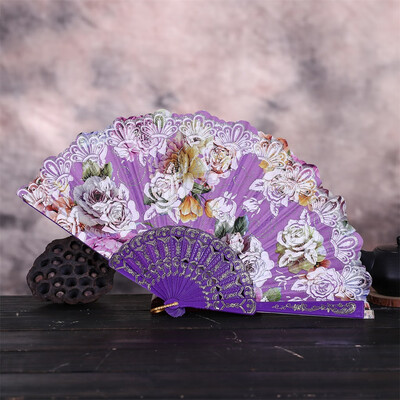 Siaonvr Best Chinese Style Dance Wedding Party Lace Silk Folding Hand Held Flower Fan
Siaonvr Best Chinese Style Dance Wedding Party Lace Silk Folding Hand Held Flower Fan