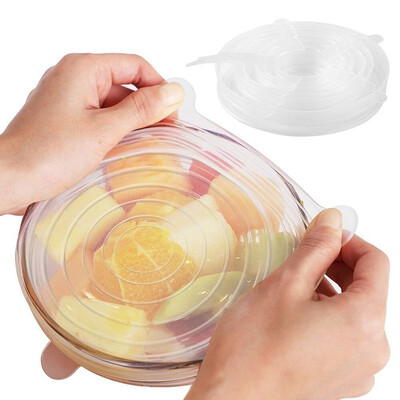 Outdoor Silicone Stretch Lids 6-Pack of Various Sizes 
Outdoor Silicone Stretch Lids 6-Pack of Various Sizes