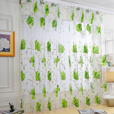Gobestart 1 PCS Vines Leaves Tulle Door Window Curtain Drape Panel Sheer Scarf Valances
Gobestart 1 PCS Vines Leaves Tulle Door Window Curtain Drape Panel Sheer Scarf Valances