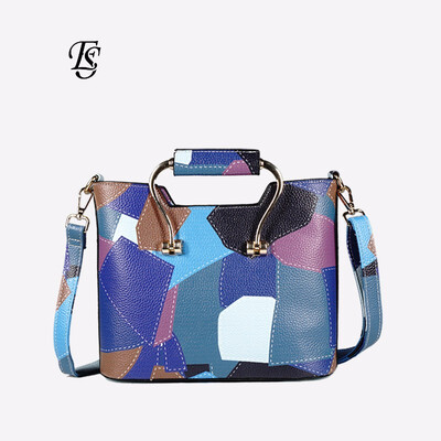 ESHUNFA Contrast handbag 2019 new fashion shoulder bag European&American leisure Messenger bag FJN60288 4270
ESHUNFA Contrast handbag 2019 new fashion shoulder bag European&American leisure Messenger bag FJN60288 4270