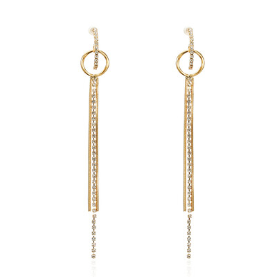 New Fashion Golden Silver Plated Dangle Hanging Black Rhinestone Long Drop Earrings For Women Jewelry brincos bijoux
New Fashion Golden Silver Plated Dangle Hanging Black Rhinestone Long Drop Earrings For Women Jewelry brincos bijoux