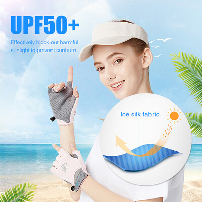 Half Finger Golf Gloves Absorbent Cooling Ice Gloves UV Protective Golf Cycling Fishing Fitness Gloves for Men Women
Half Finger Golf Gloves Absorbent Cooling Ice Gloves UV Protective Golf Cycling Fishing Fitness Gloves for Men Women
