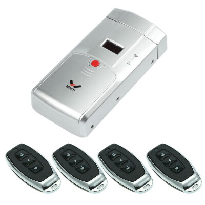 WAFU Wireless Smart Remote Control Electronic Lock Keyless Entry Door Lock Invisible Anti-theft Security Locks with 4 Remote Cont
WAFU Wireless Smart Remote Control Electronic Lock Keyless Entry Door Lock Invisible Anti-theft Security Locks with 4 Remote Cont