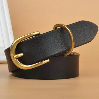 Womens leather belt Korean casual wild womens fashion pants belt simple European&American fan personality female
Womens leather belt Korean casual wild womens fashion pants belt simple European&American fan personality female