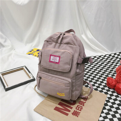 Gu Gu Gan Girlsschoolbag Female Korean version Sen Department Canvas Campus Backpack Female Ins Students Backpack Tide
Gu Gu Gan Girlsschoolbag Female Korean version Sen Department Canvas Campus Backpack Female Ins Students Backpack Tide
