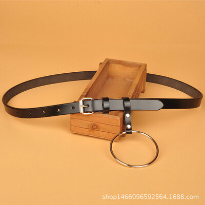Explosion models big iron ring ring belt female circle belt Korean fashion decorative leather pure leather
Explosion models big iron ring ring belt female circle belt Korean fashion decorative leather pure leather
