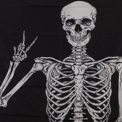 1PC Funny Skull Skeleton Roll Skull Tapestries Wall Hanging Tapestry for Room Halloween Decoration Wall Art Black&White
1PC Funny Skull Skeleton Roll Skull Tapestries Wall Hanging Tapestry for Room Halloween Decoration Wall Art Black&White