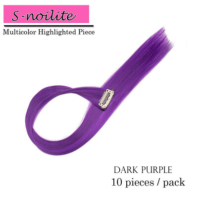 Colored Party Highlights Straight Hair Clip Extensions Heat-Resistant Synthetic Hair Extensions in Multiple Colors
Colored Party Highlights Straight Hair Clip Extensions Heat-Resistant Synthetic Hair Extensions in Multiple Colors