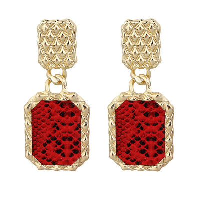 ZA Geometric Snake Leopard Drop Earrings For Women Boho Long Big Rectangle Dangle Earring Vintage Statement Earings EK303
ZA Geometric Snake Leopard Drop Earrings For Women Boho Long Big Rectangle Dangle Earring Vintage Statement Earings EK303