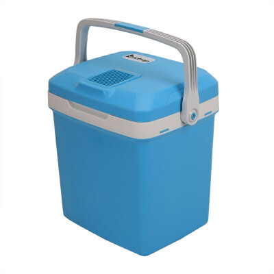 Electric Portable Fridge Cooler & Warmer 26 Liter ACDC Portable Thermoelectric SystemBlue
Electric Portable Fridge Cooler & Warmer 26 Liter ACDC Portable Thermoelectric SystemBlue