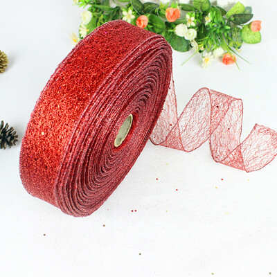 Siaonvr New 10m Messy Net Lock Dusting Christmas Ribbon Christmas Tree Decoration Ribbon
Siaonvr New 10m Messy Net Lock Dusting Christmas Ribbon Christmas Tree Decoration Ribbon