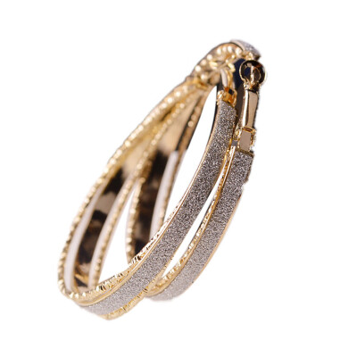Fashion Accessories Women Rhinestone Crystal Hoop Round Big Matte Earrings Ear Stud Jewelry
Fashion Accessories Women Rhinestone Crystal Hoop Round Big Matte Earrings Ear Stud Jewelry