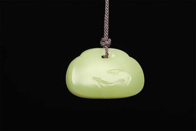 WANYANSHAOHUA Xinjiang Hetian Topaz Pendant 18331-18333