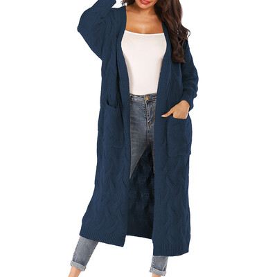 2019 Women Autumn And Winter Elegant Fashion Design Large Size Loose Solid Color Pocket Knit Thick Sweater Cardigan Apricot
2019 Women Autumn And Winter Elegant Fashion Design Large Size Loose Solid Color Pocket Knit Thick Sweater Cardigan Apricot