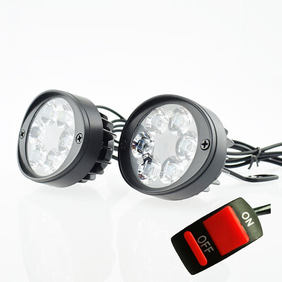 2pcs motorcycles Side Mirror LED Headlight Auxiliary Work Lights 6500K White lighting Motorbike headlamp fog lamp spotlights
2pcs motorcycles Side Mirror LED Headlight Auxiliary Work Lights 6500K White lighting Motorbike headlamp fog lamp spotlights