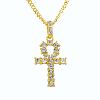 Hot Hip Hop Alloy Cross Pendant Necklace Shellhard Gold Silver Color Crystal Long Chain Necklace Men Women Charm Jewelry
Hot Hip Hop Alloy Cross Pendant Necklace Shellhard Gold Silver Color Crystal Long Chain Necklace Men Women Charm Jewelry