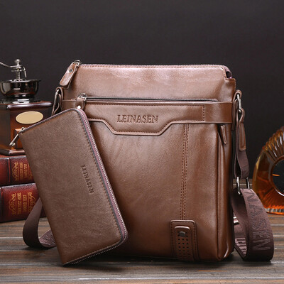 Tailored Men Casual Crossbody Bags Men Handbag Top Quality Male Wallet Set Shoulder Bags
Tailored Men Casual Crossbody Bags Men Handbag Top Quality Male Wallet Set Shoulder Bags