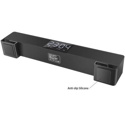 LP-C17 New Desktop Clock Wireless Bluetooth Speaker Subwoofer Surround Sound Double Speaker Double Vibration
LP-C17 New Desktop Clock Wireless Bluetooth Speaker Subwoofer Surround Sound Double Speaker Double Vibration