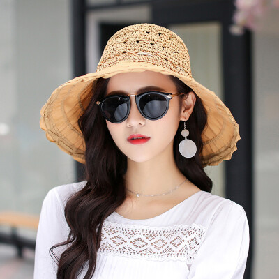hat summer small fresh straw hat sun-proof sun hat folding all-to-one along the beach cap cool the hat
hat summer small fresh straw hat sun-proof sun hat folding all-to-one along the beach cap cool the hat