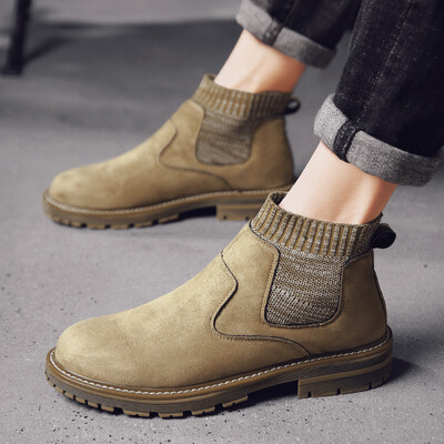 2019 new socks mouth black Martin boots men plus velvet warm winter waterproof British wind mens high-top shoes
2019 new socks mouth black Martin boots men plus velvet warm winter waterproof British wind mens high-top shoes