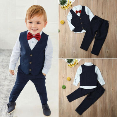 Toddler Kids Baby Boy Gentleman Clothes Shirt Tops Pants Waistcoat Formal Outfit
Toddler Kids Baby Boy Gentleman Clothes Shirt Tops Pants Waistcoat Formal Outfit