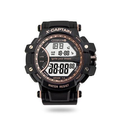 CITIPLUS T-9 Analog Digital Men Women Watch Week Calendar Fashion Casual Sports Wristwatch 3ATM Waterproof Backlight Snooze Functi
CITIPLUS T-9 Analog Digital Men Women Watch Week Calendar Fashion Casual Sports Wristwatch 3ATM Waterproof Backlight Snooze Functi
