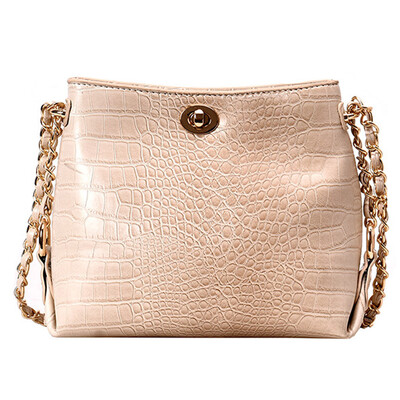 Tailored 2019 Woman New Fashion Crocodile Pattern Chain Bucket Bag Shoulder Messenger Bag
Tailored 2019 Woman New Fashion Crocodile Pattern Chain Bucket Bag Shoulder Messenger Bag