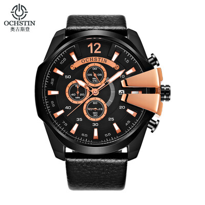 Augustus OCHSTIN multi-function three-eye calendar multi-function leather mens watch mens watch
Augustus OCHSTIN multi-function three-eye calendar multi-function leather mens watch mens watch