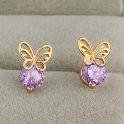 Kid Girls Baby Cute Safety White Crystal Dragonfly Butterfly Cute Lucky Stud Earrings Gold Color Fashion Jewelry
Kid Girls Baby Cute Safety White Crystal Dragonfly Butterfly Cute Lucky Stud Earrings Gold Color Fashion Jewelry