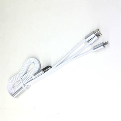 3-in-1 Charge Cable Lighting Micro USB Type-c Charging And Syncing Cable-1m
3-in-1 Charge Cable Lighting Micro USB Type-c Charging And Syncing Cable-1m