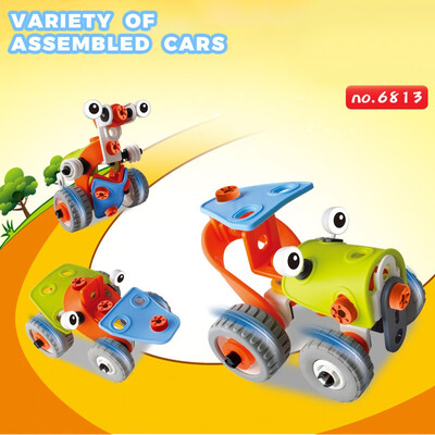 Siaonvr Children DIY Assembled Puzzle Screw Building Blocks Truck Educational Toys Gift
Siaonvr Children DIY Assembled Puzzle Screw Building Blocks Truck Educational Toys Gift