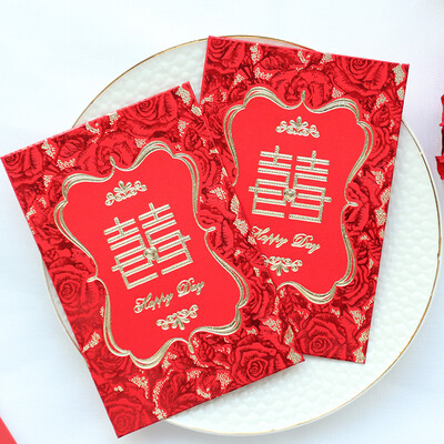 Dream Bridge wedding red envelope wedding supplies creative Chinese rose word red envelope wedding supplies hundred yuan section
Dream Bridge wedding red envelope wedding supplies creative Chinese rose word red envelope wedding supplies hundred yuan section